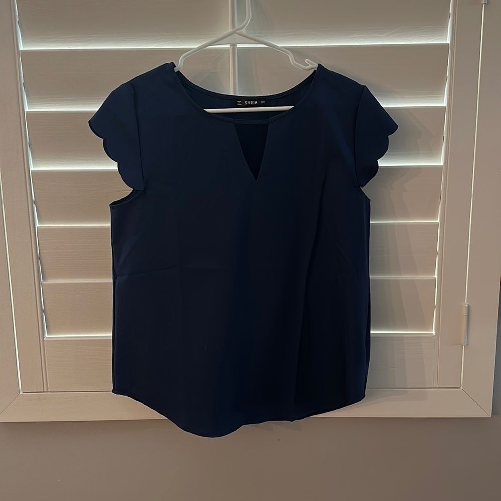 Blue - size large blouse